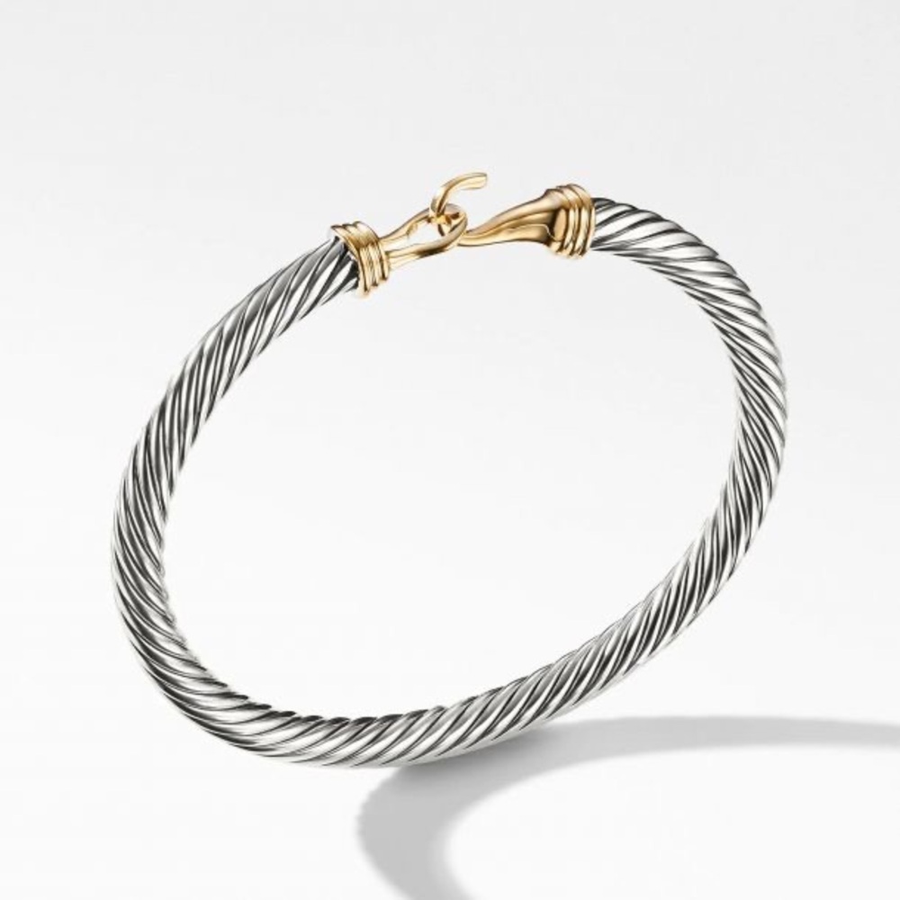 David Yurman Classic Cable Buckle Bracelet 5mm